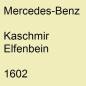 Preview: Mercedes-Benz, Kaschmir Elfenbein, 1602.